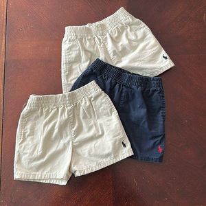 12 Months Ralph Lauren shorts 3 pair bundle